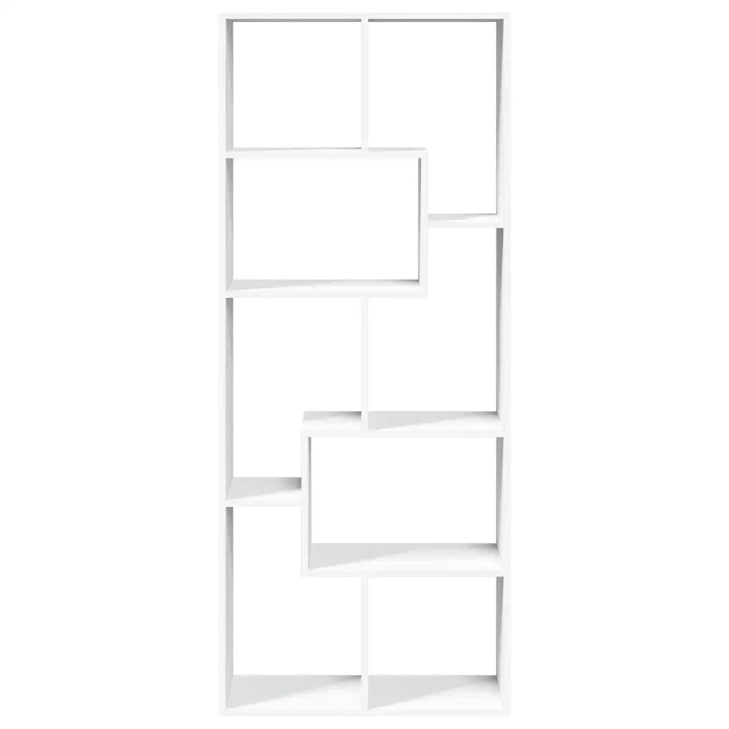 Libreria Divisorio Bianca 67x25x161,5 cm in Truciolato 858075