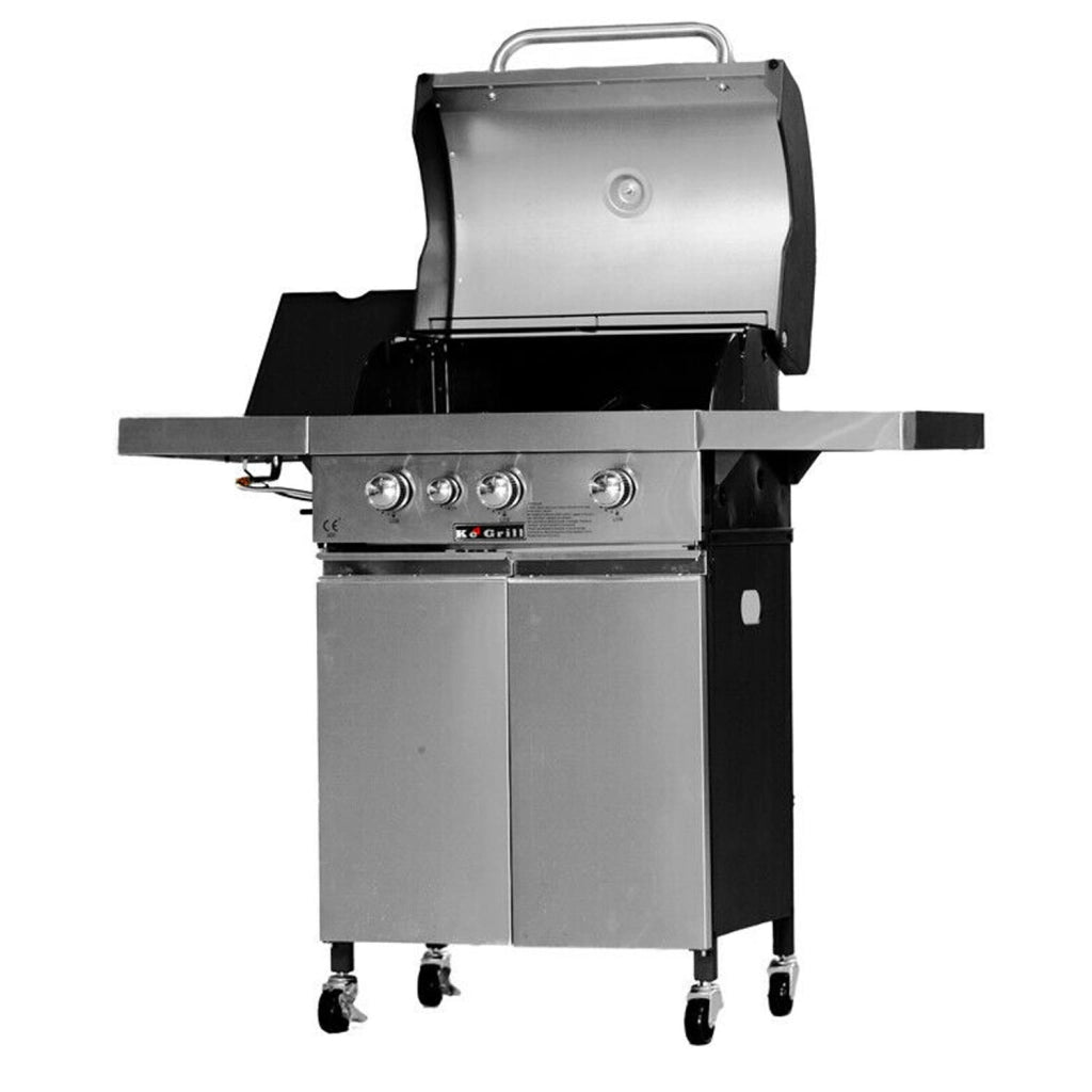 BARBECUE A GAS KE521/4 3 FUOCHI + FORNELLO