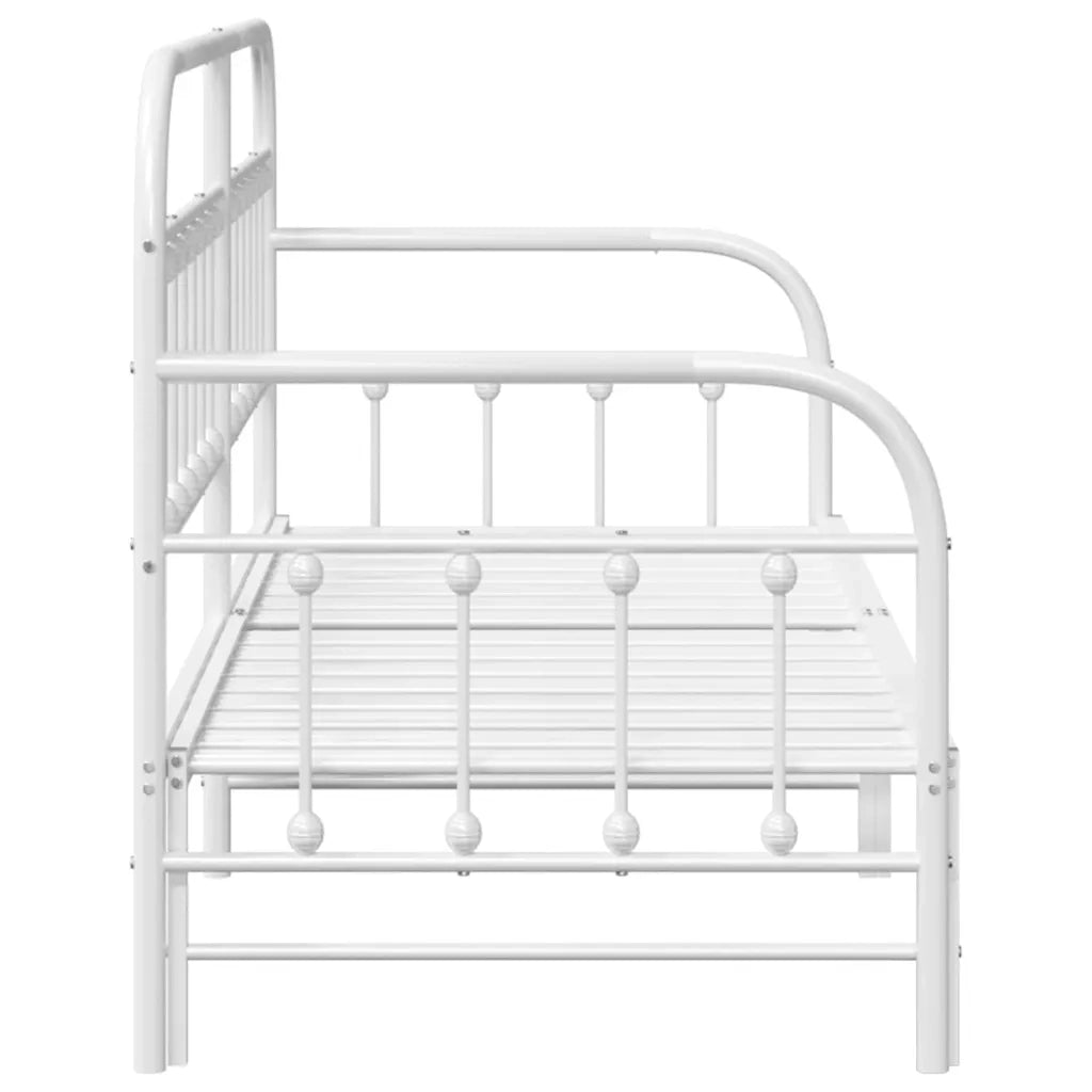 Struttura per letto di giorno-Giroletto Bianco 75 x 190 cm 584777