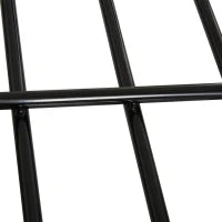 Portapacchi Auto Universale per Tetto in Metallo, 162x99x16cm, Nero
