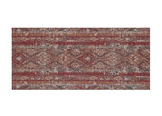 Tappeto Passatoia Tessuto Jacquard Linea Emozioni Disegno Persia Rosso - 57x280 - Rosso