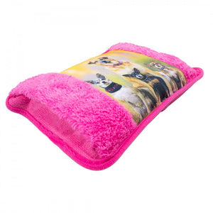 Borsa Acqua Calda Elettrica Scaldamani Ricaricabile Rosa