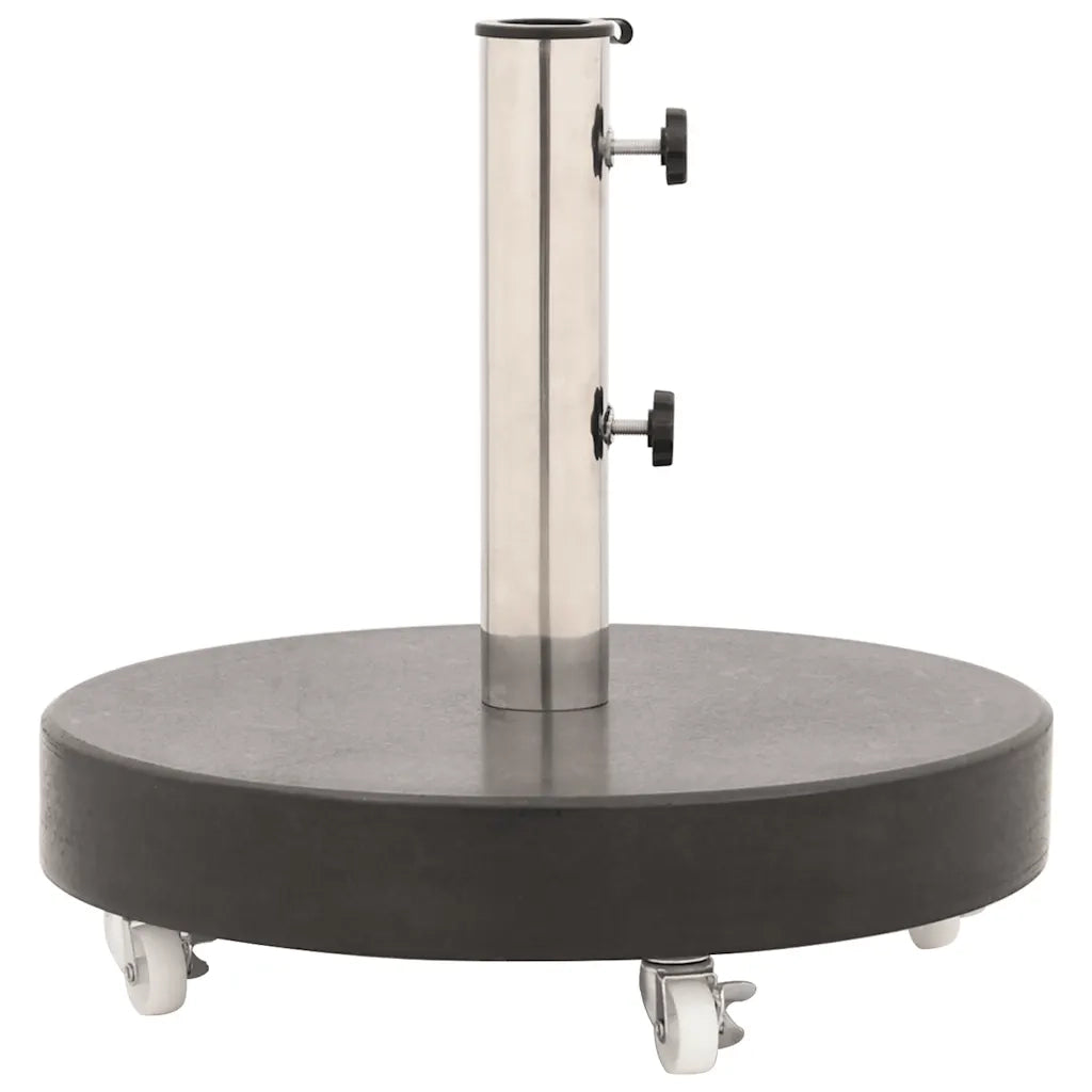 Base per Ombrellone in Granito 30 kg Circolare Nera CFW7609565