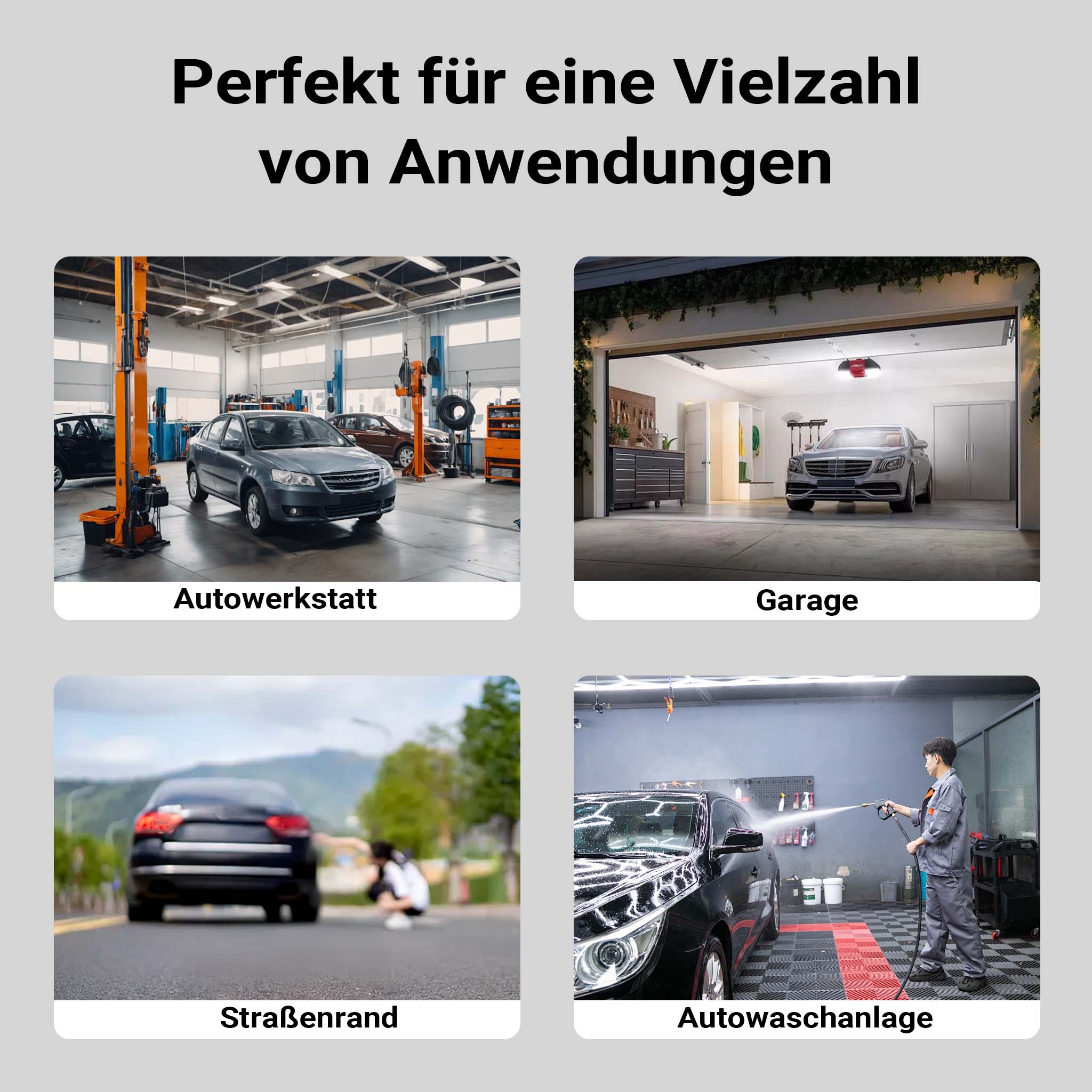 Martinetto idraulico 3 t 85-500mm Cric sollevatore a carrello con doppio pistone