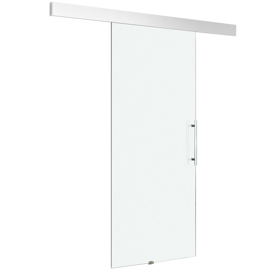 Porta Scorrevole in Vetro Smerigliato ¨C Minimal ¨C 90x205x0.8cm