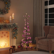Palline di Natale 100 pz Lilla Ø3/4/6 cm 4100008