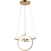 Lampada A Sospensione Led G066-cp Gold