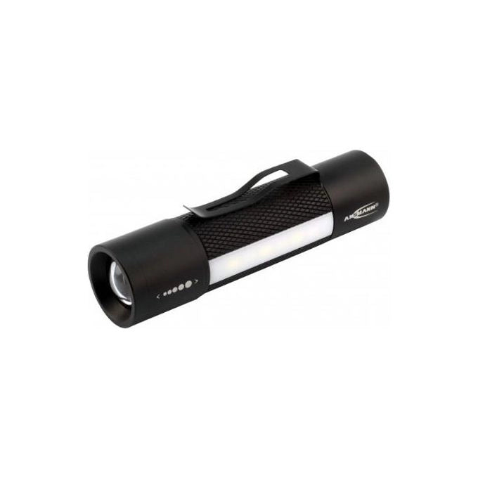 Ansmann 1600-0137 torcia Nero, Bianco Torcia a mano LED