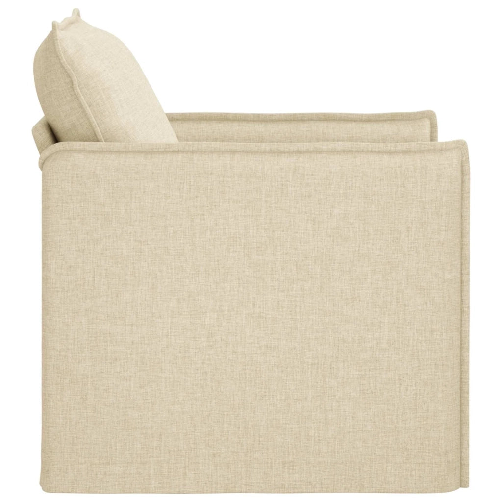 Divano Crema 75 x 82 x 85 cm Tessuto