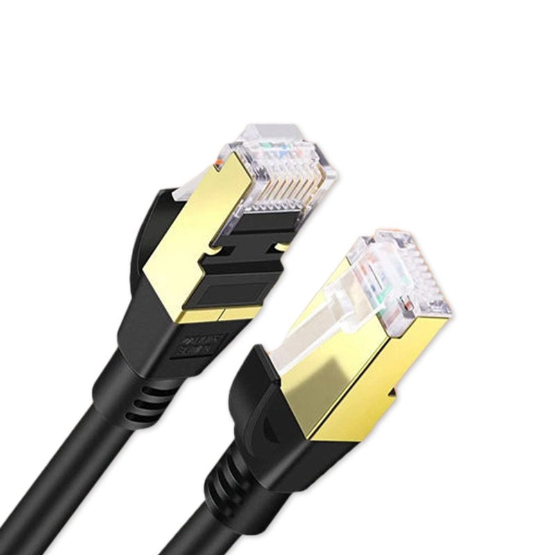 Cavo di Rete Ethernet RJ45 Cat 6 Placcato in Oro Velocita Massima di 10Gbps/100metri Banda Max 100Mhz Lunghezza Cavo 5 metri