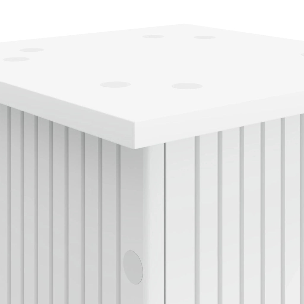 Supporto per piante 2 pcs Bianco 30,5 x 30 x 100,5 cm 899745