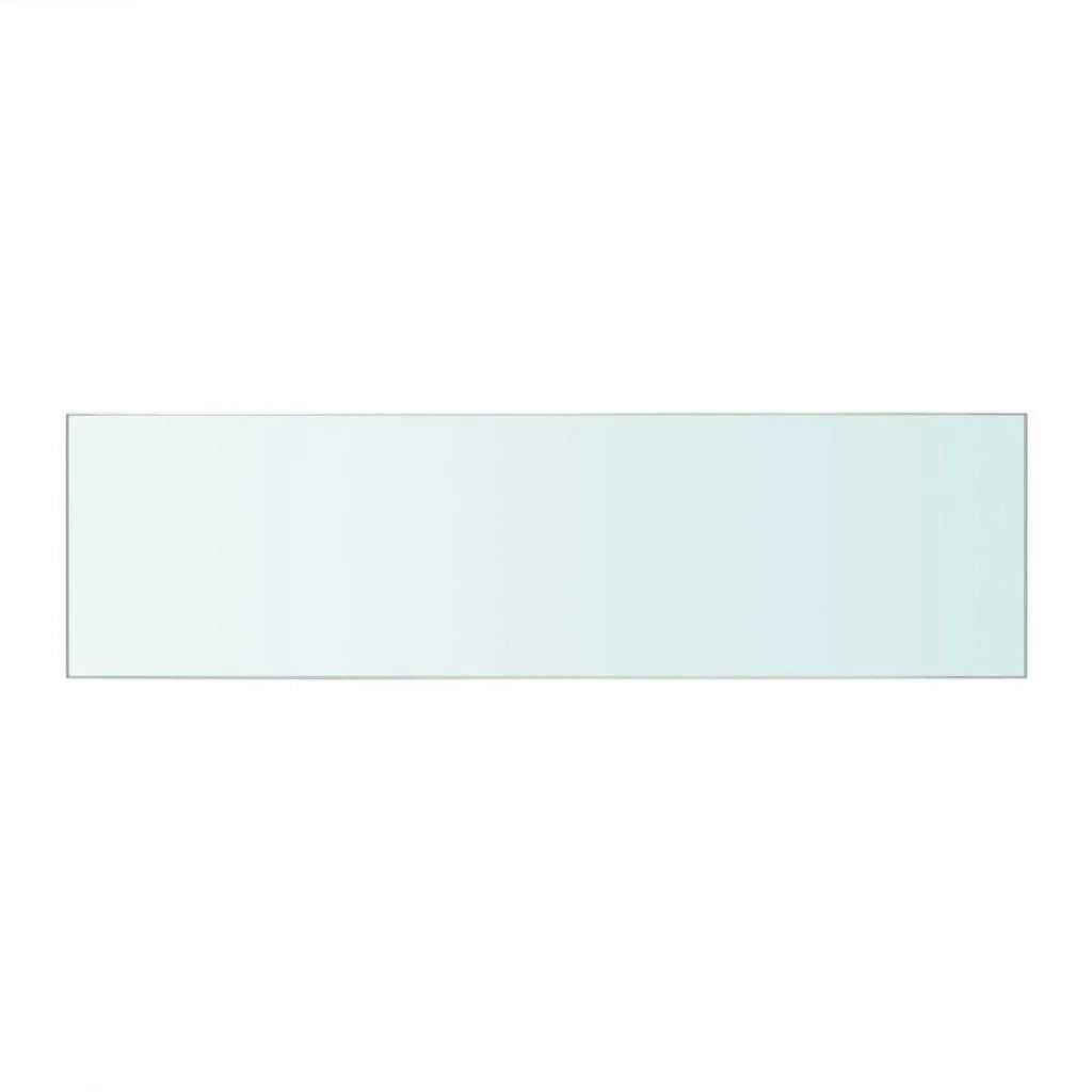 Pannello per mensola in vetro trasparente 50 x 12 cm 2702182/2
