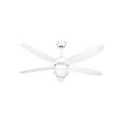 Zephir ventilatore sof. c / tel. +luce d. 130 5pale bianco zephir - ZFR9111B