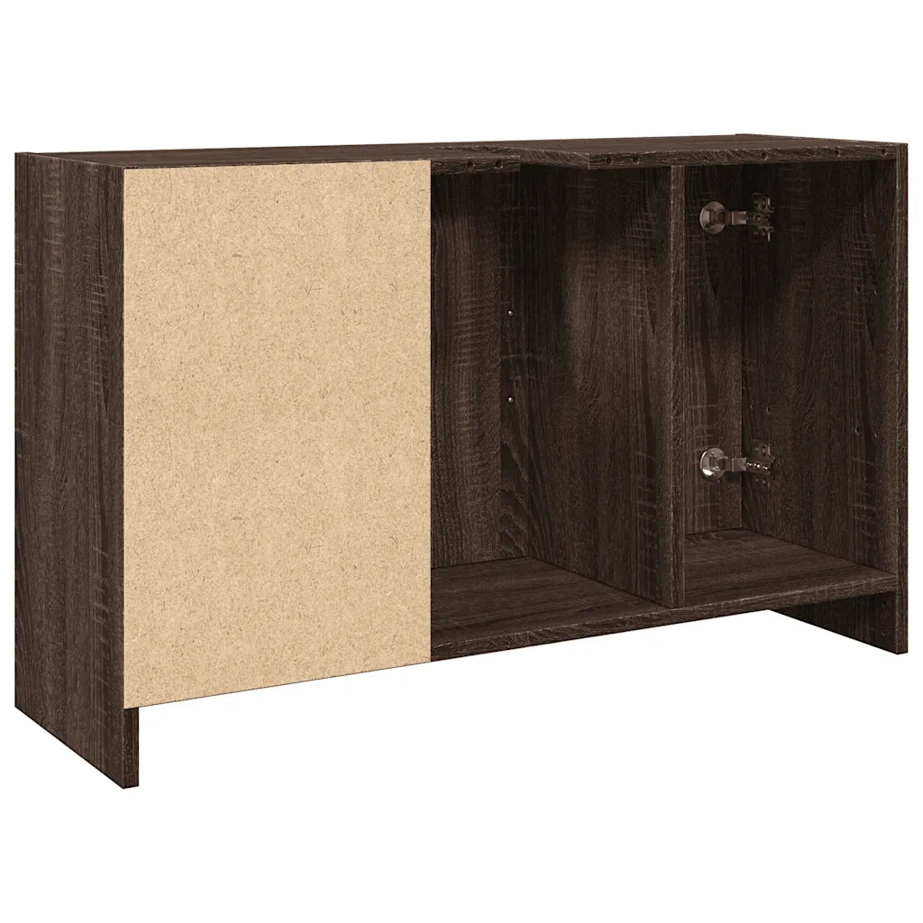 Mobile Lavabo Rovere Marrone 90x29x55 cm in Truciolare 848128