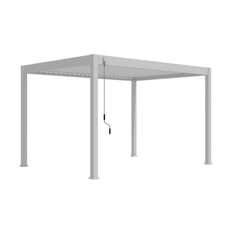 Pergola bioclimatica Ombréa® VS 3x4M - Grigio perla