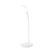 Lampada scrivania bianca flessibile LED 7W Zuma Line