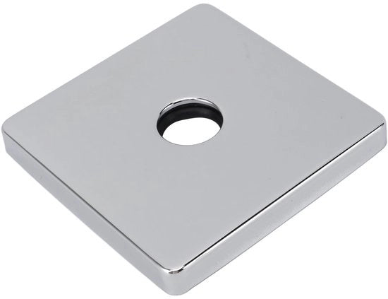 Douchearmflens Extra Grande - Acciaio Inossidabile - Adattamento Universale - Placca Decorativa - Copertura - Installazione Facile