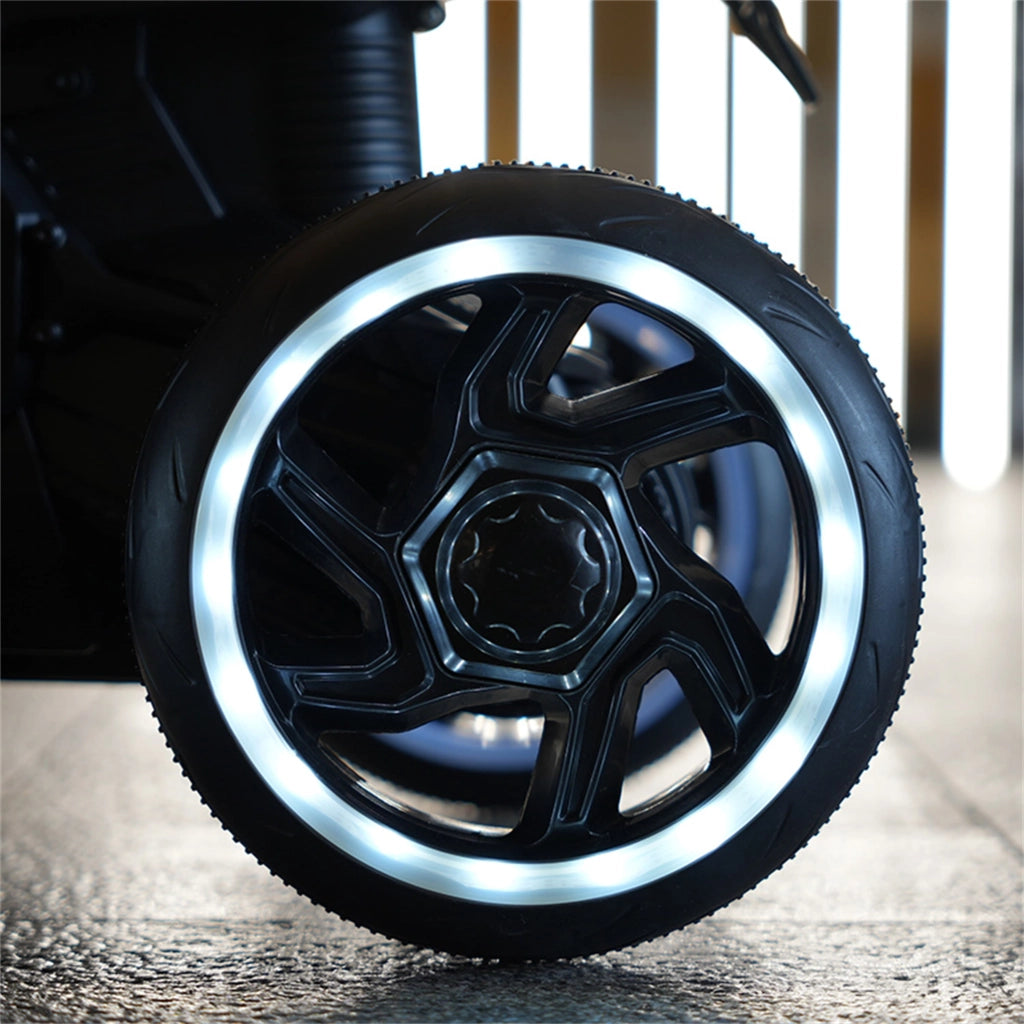 Motocicletta Elettrica per Bambini ¨C zephmum ¨C Verde con Musica e Luci