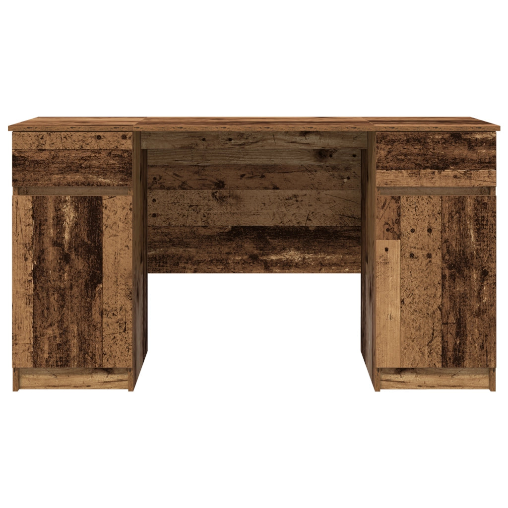 Scrivania in legno vecchio 140x49x76 cm in legno ingegnerizzato