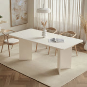 Noleme, Tavolo Fisso 6 Posti, 180x90x75h cm Bianco