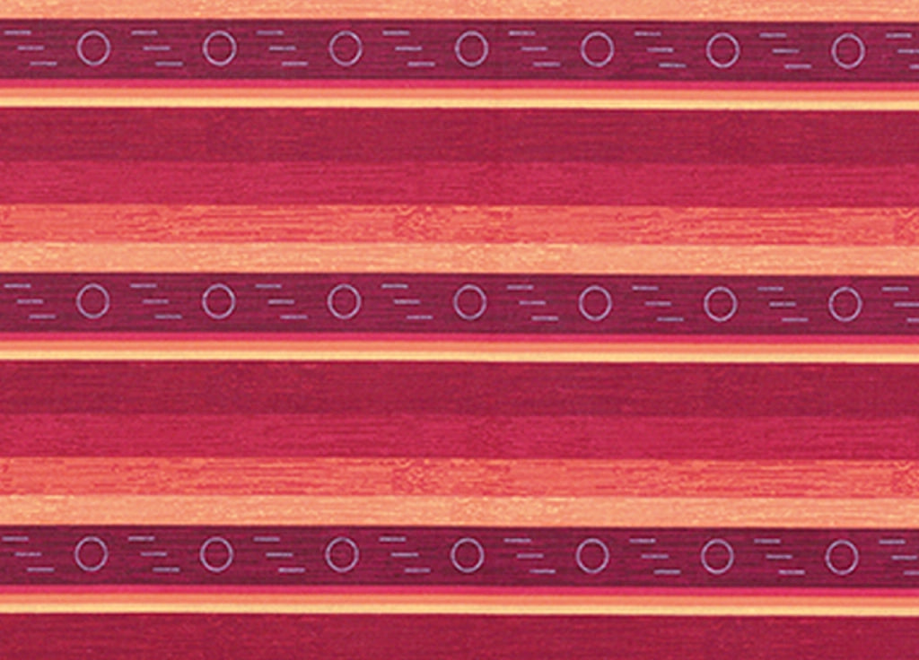 Set Cuscini Coprisedia Imbottiti Sfoderabili Modello Colorado Made In Italy - Fascia Rotonda 4Pz - Bordeaux