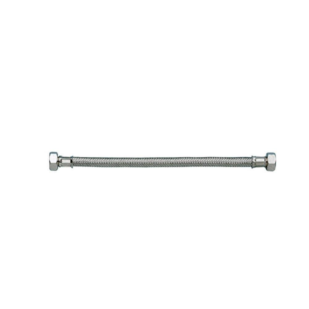 Flessibile acqua ff 1/2 x 1/2 x 30cm da 1/2 rivestimento in acciaio inox per rubinetto