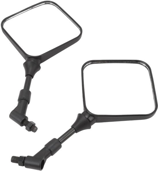 Specchietti di retrovisore 360 gradi con campo visivo ampio - materiale ABS resistente ai shock - compatibili con modelli M10 - facile da installare - regolabili - specchietti per motocicletto