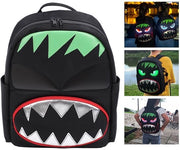 Zak LED con LED per illuminazione - Impermeabile - Borsa per Laptop 14,17 x 11,02 x 3,94 Pollici - Grande Capacità - Progettata per Catturare l'Attenzione - Multifunzionale - Ideale per Motocicletta/Felce/Esplorazione a Piedi