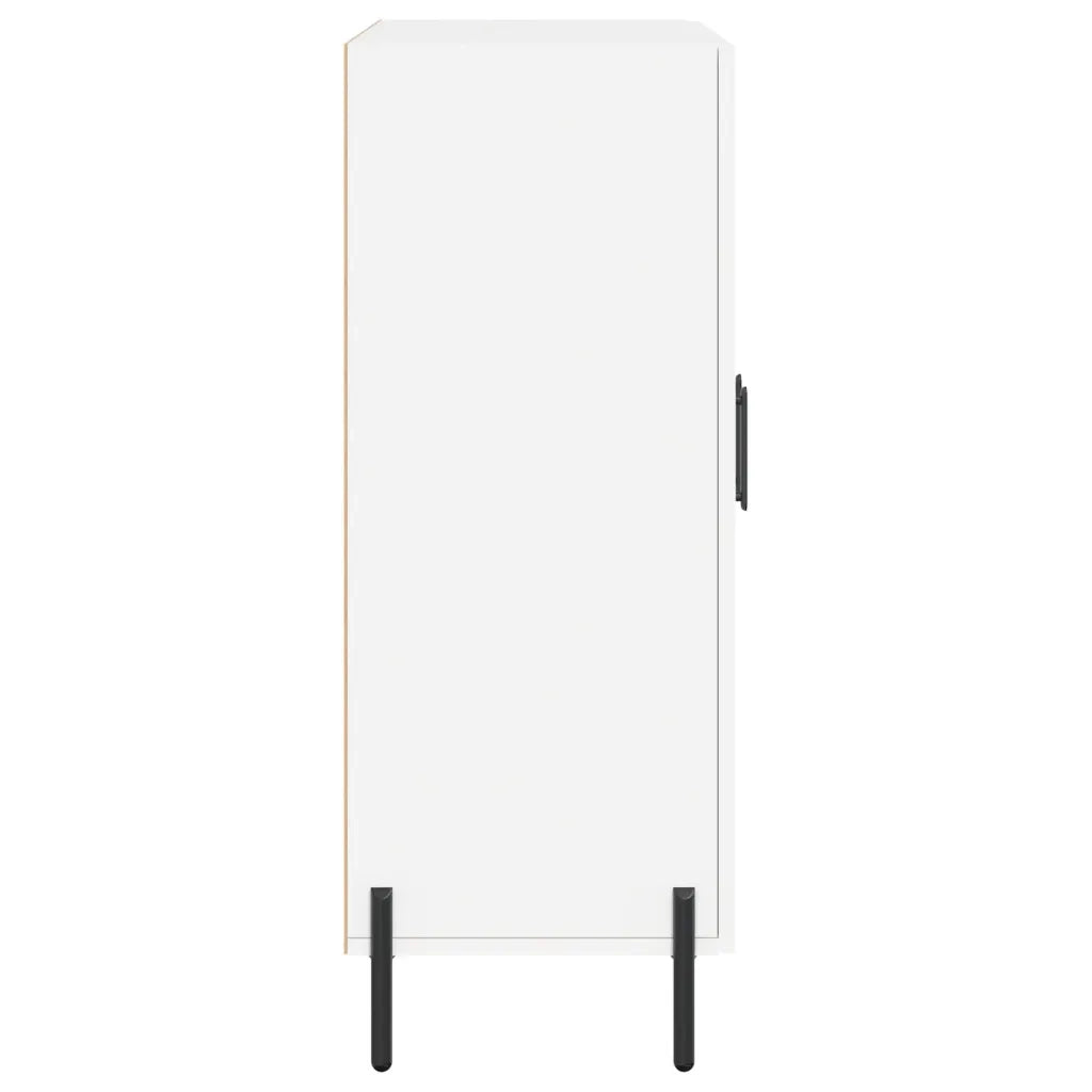Credenza-Buffet-Armadio da cucina Bianca 69,5x34x90 cm in Legno Multistrato 533810