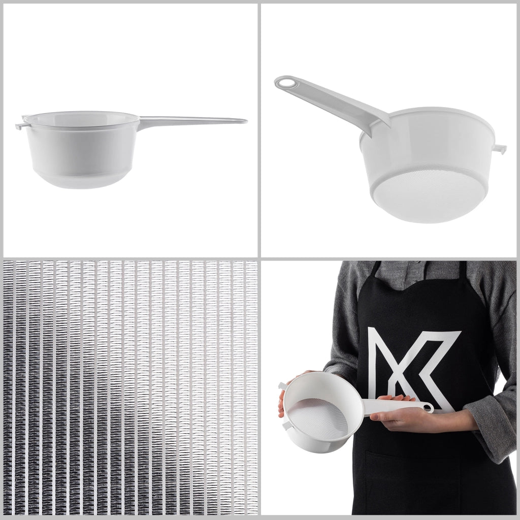 Colino a maglie fitte KADAX per farina, latte, zucchero a velo, da cucina, in plastica, 15 cm (150 mm)