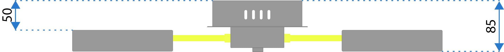 Lampada Da Soffitto Grey/gold APP531-4C