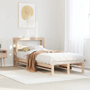 vidaXL Letto senza Materasso 90x200 cm in Legno Massello di Pino
