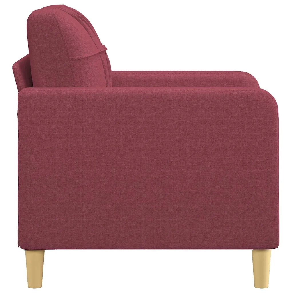 Poltrona Rosso Vino 60 cm in Tessuto 359081