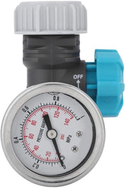 Regolatore di Pressione G3/4in - Regolabile - Regolatore di Pressione Acqua - Timer Irrigazione - Facile da Utilizzare - Controllo Visivo della Pressione