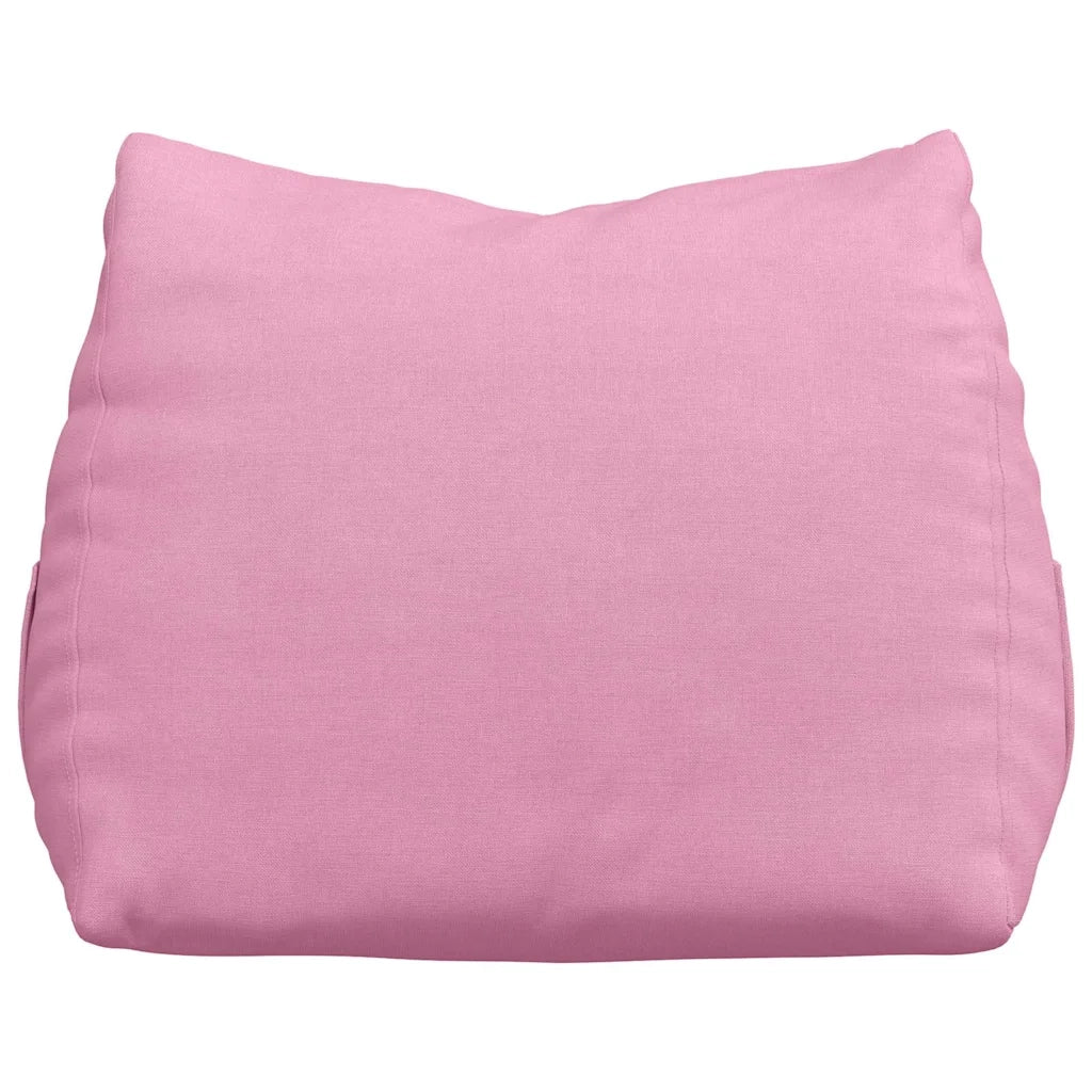 Cuscino per Schiena Rosa 45 x 20 x 35 cm Tessuto