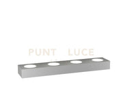 BEASIDE APPLIQUE 7 LUCI BIEMISSIONE GRIGIO 1190-A7-GR