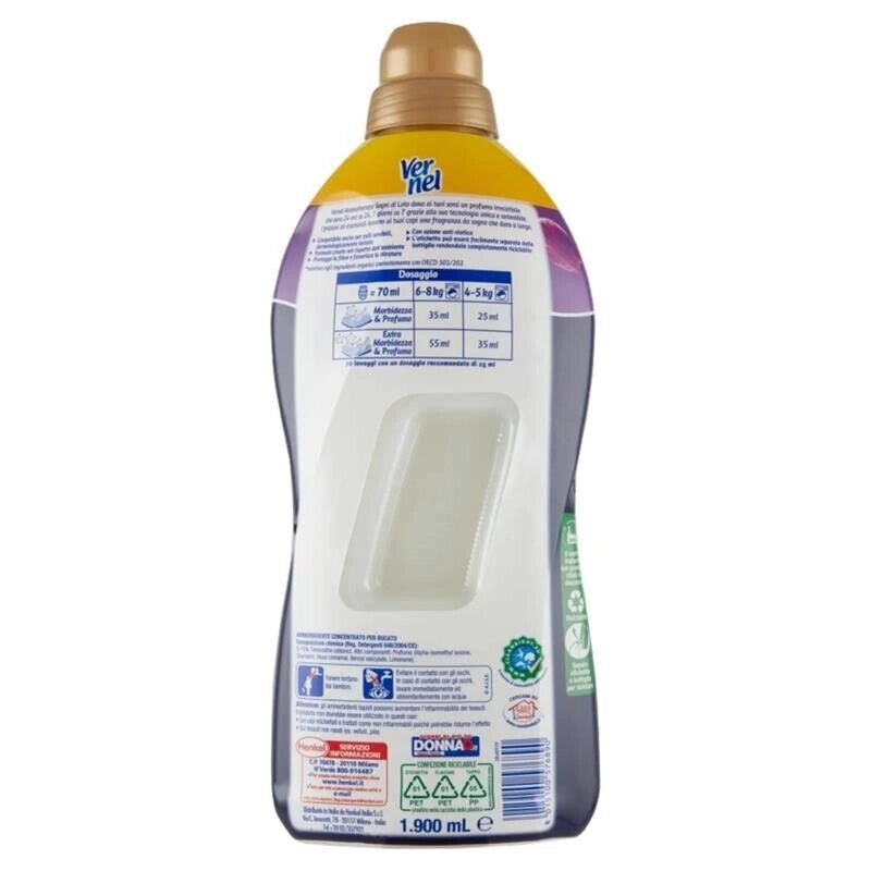 VERNEL AMMORBIDENTE CONCENTRATO SOGNI DI LOTO 76 LAVAGGI 1.9 LT OKY