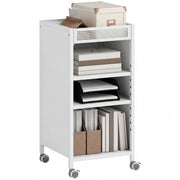 Libreria mobile con ripiani regolabili ¨C zephmum ¨C Bianco