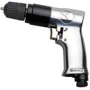Trade Shop - Trapano Ad Aria Compressa Avvitatore Autoserrante Reversibile Con Mandrino 3/8" -
