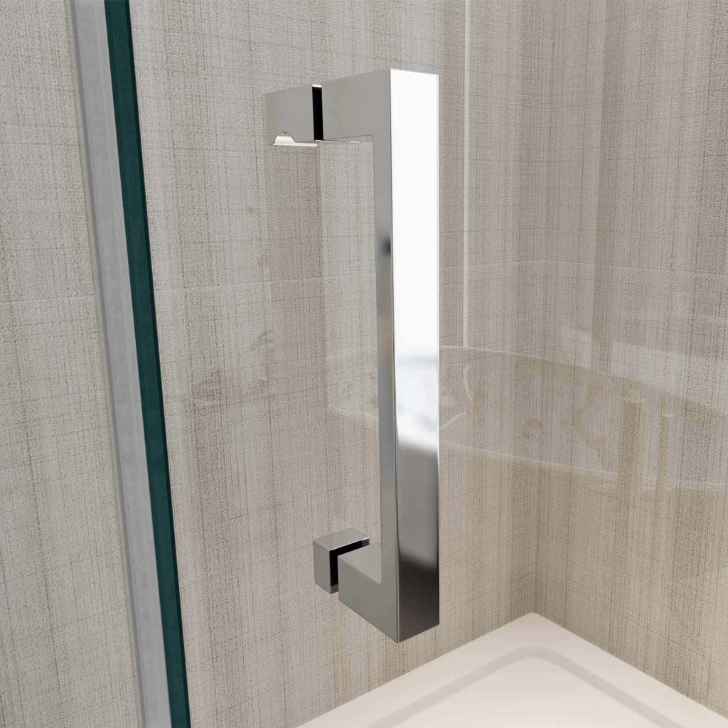 Box Doccia 90x140 CM H190 Trasparente con Easy-Clean mod. Cosmopolitan