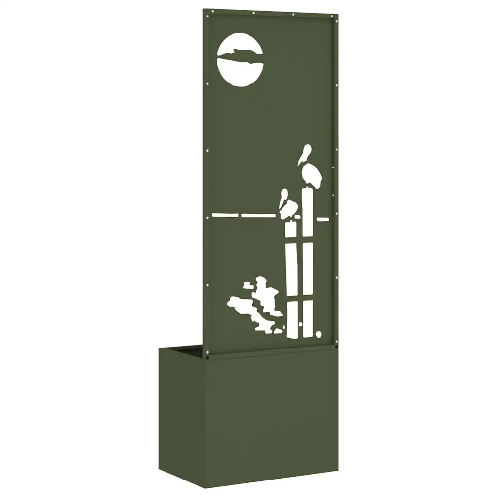 Schermo per privacy in giardino Oliver verde 50 x 150 cm CFW7440239