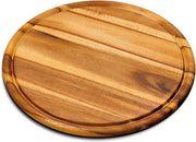 Bordi di legno di Acacia - Certificati FSC - multifunzionali - Ø 30 cm