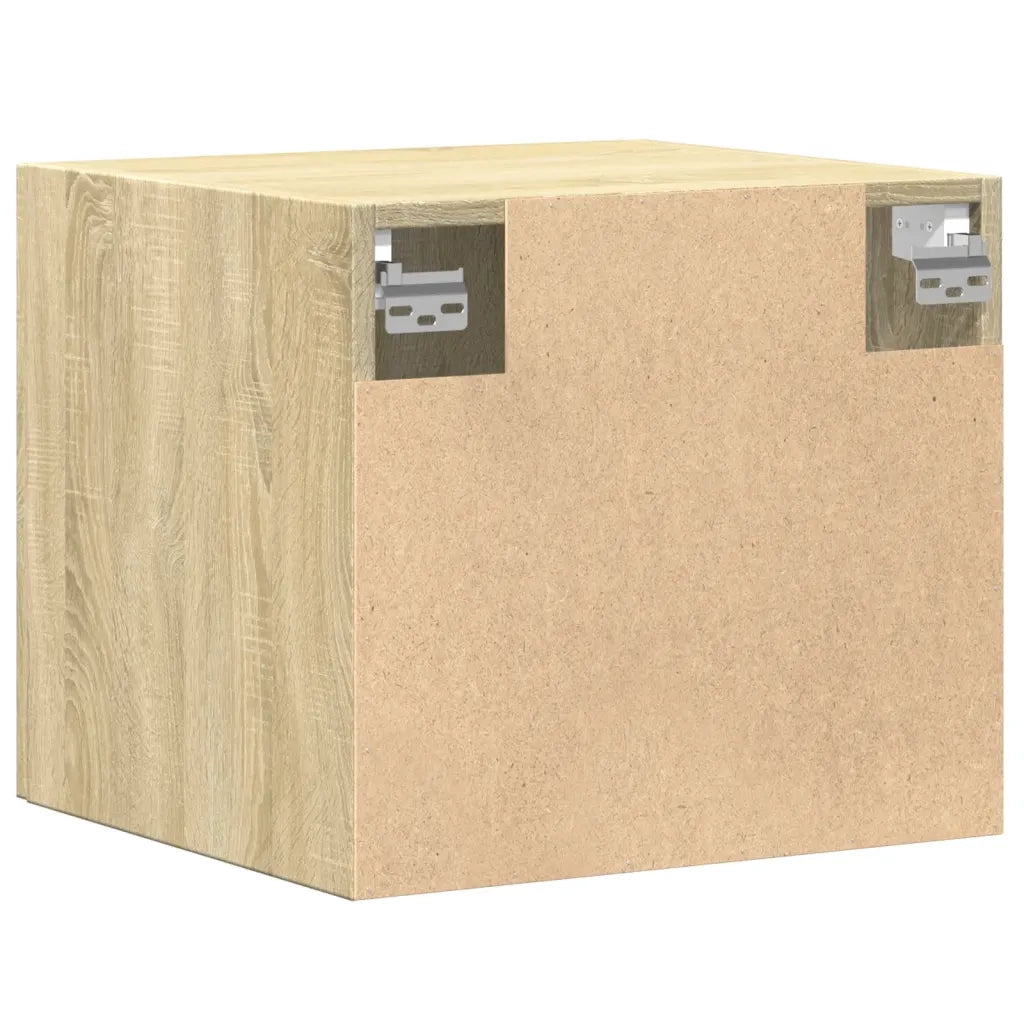 vidaXL Mobile a Parete Rovere Sonoma 45x42,5x40 cm Legno Multistrato