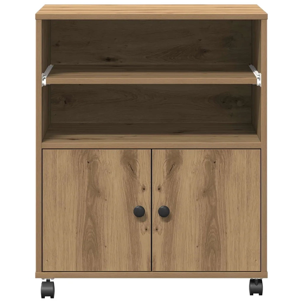 Supporto per Stampante Rovere artigianale 60 x 48 x 74 cm 862286