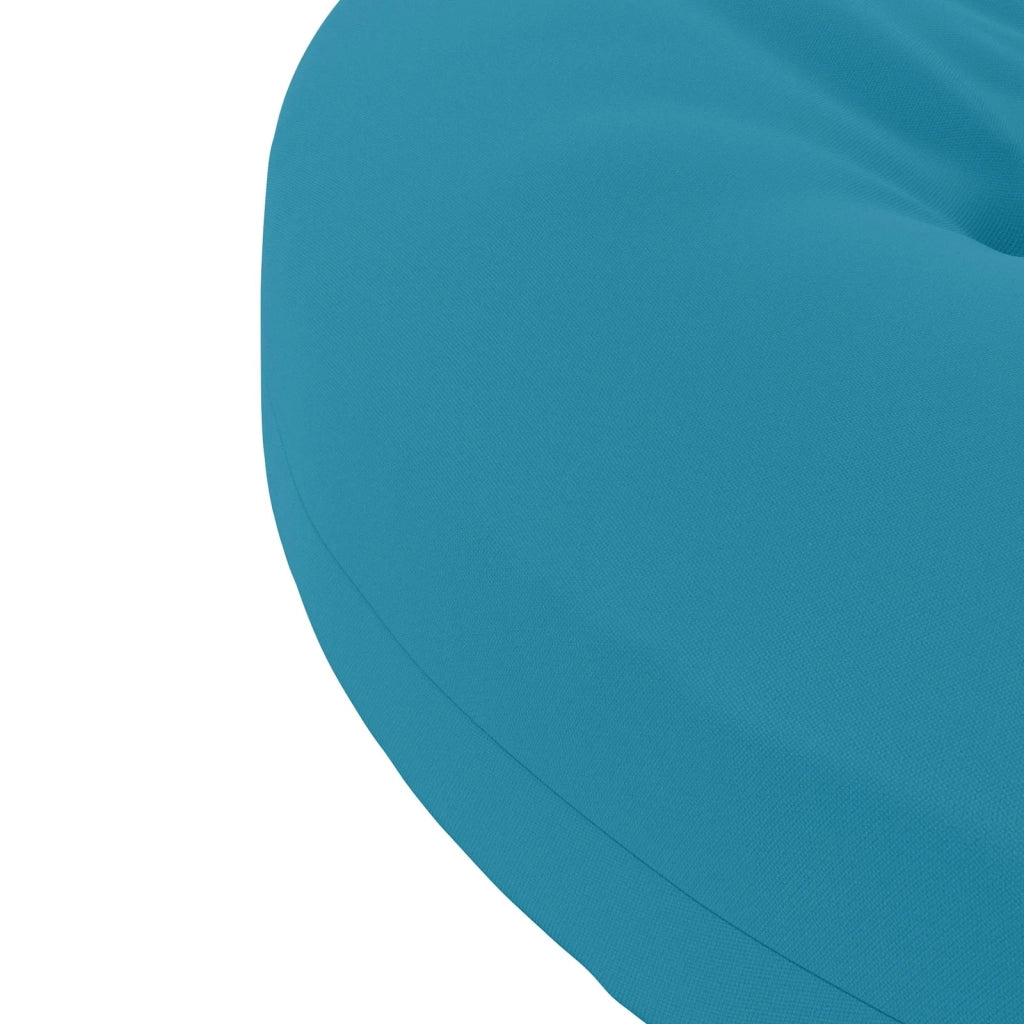 Cuscini per Sedia in 4 Pezzi 4 pz 100% Poliestere Azzurro 945302