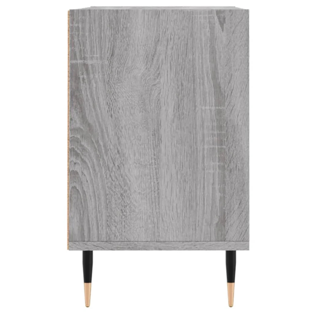 Mobile TV multimediale mensola TV credenza TV sala da pranzo soggiorno camera da letto Sonoma 69,5 x 30 x 50 cm legno ingegnerizzato grigio 02_0028448