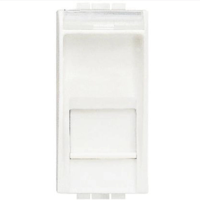 Bticino living light presa rete bianca lan rj45 cat.5e utp toolless n4279c5e