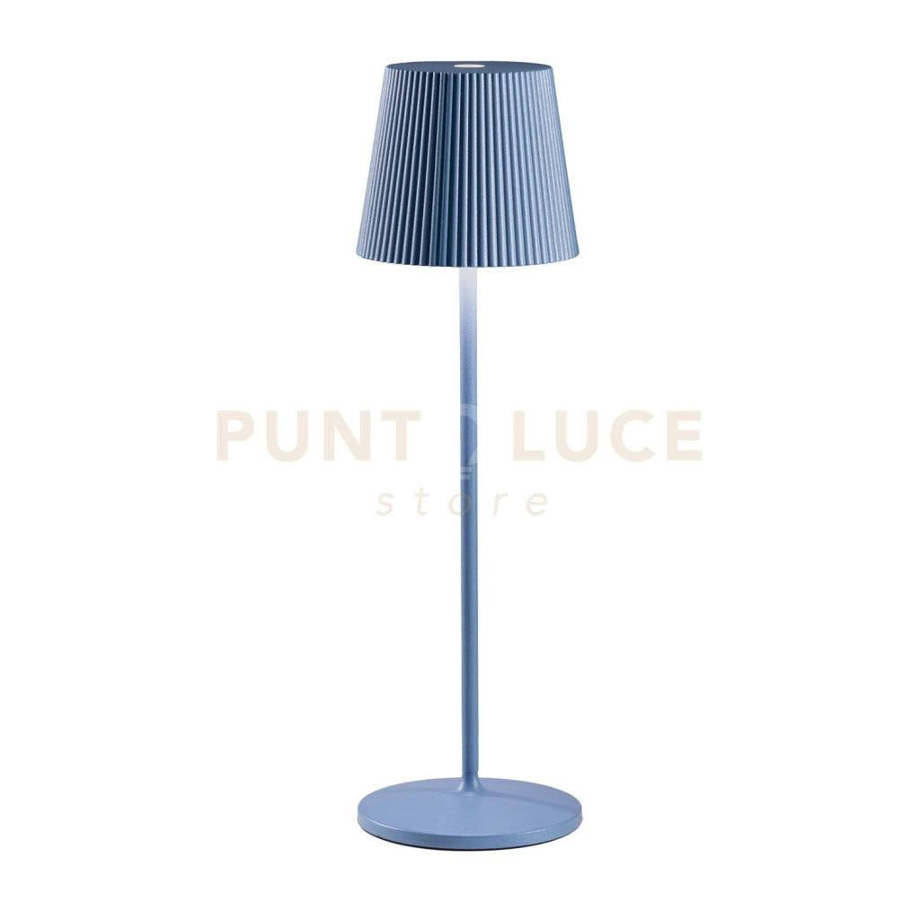 GLS054-  LAMPADA RICARICABILE A BATTERIA BLU A LED 3000K 240LM 3W