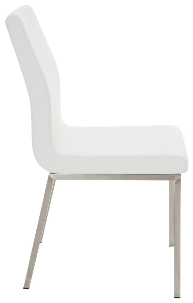 Set di 2 sedie da pranzo Colmar bianco