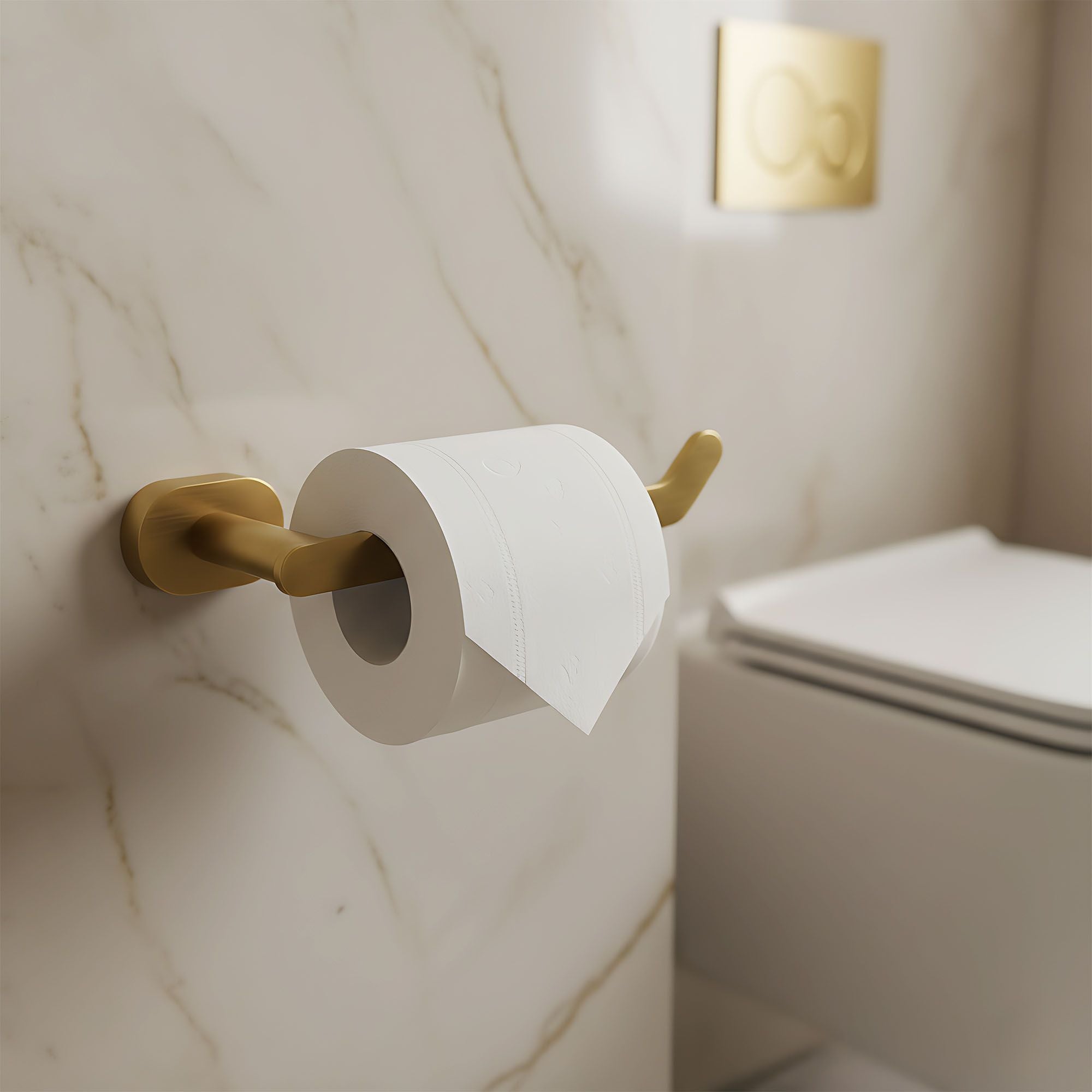 Porta Carta Igienica 109 Til Brush Gold